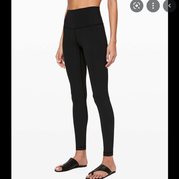 Lululemon Wunder Under Black High-Waisted Leggings 6 - Picture 1 of 6